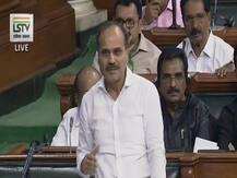 Congress leader Adhir Ranjan compares PM Modi to \'gandi naali\', sparks uproar in Lok Sabha