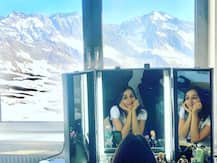 PICS: Shraddha Kapoor enjoys \'Saaho\' shoot in snow-clad mountains