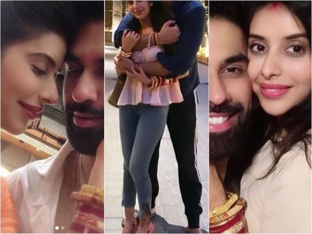 These LOVEY-DOVEY PICS of NEWLYWED TV actress & hubby will make you go AWWW! Newlyweds Charu Asopa and Rajeev Sen share lovey-dovey pics on social media