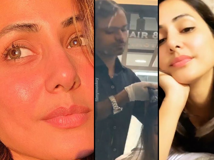 Kasautii Zindagii Kay's Komolika aka Hina Khan shares her new look for the upcoming film, gets a basic hair color shedding highlights! Hina Khan gears up for her next film shoot, gets hair colored and shared her new look!