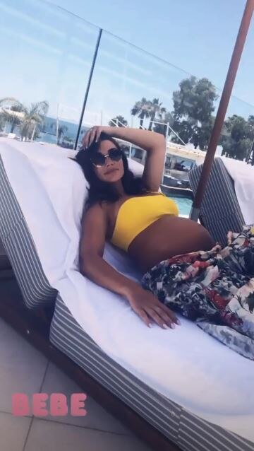 BABYMOON PICS! Pregnant Amy Jackson flaunts baby bump as she holidays with fiance in Cyprus!