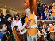 See Pics | PM Modi Reaches Japan for G20 Summit, Accorded Warm Welcome by Indian Community