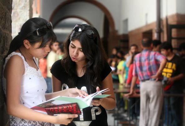 The list - indicating the minimum marks needed to get admission in various courses - will go live on the university website post midnight. (Getty images)