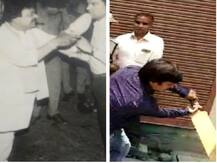 Soon After BJP MLA Akash\'s Arrest, Old Picture Of Father Kailash Vijayvargiya Thrashing ASP Surfaces