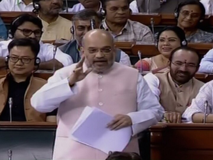 Nehru responsible for partition, Kashmir problem: Amit Shah in Lok Sabha Nehru Created Kashmir Problem, Don't Need Lessons From Congress: Amit Shah In Lok Sabha