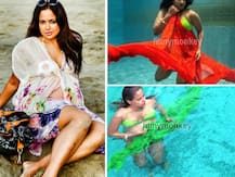 PICS: Pregnant Sameera Reddy\'s Underwater Maternity Photoshoot Is Just Too Amazing For Words!