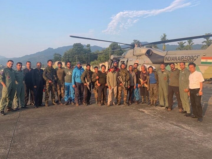 IAF retrieves stranded rescue team from AN-32 crash site IAF Retrieves Stranded Rescue Team From AN-32 Crash Site