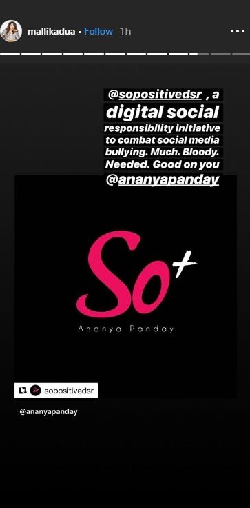 Bollywood is all praise for Ananya Panday’s new initiative, ‘So Positive’; the fight takes over the world!