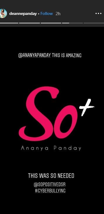 Bollywood is all praise for Ananya Panday’s new initiative, ‘So Positive’; the fight takes over the world!