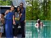 Ajay Devgn & Son Yug Chill In The Pool, Kajol Shares PIC From Their Vacation