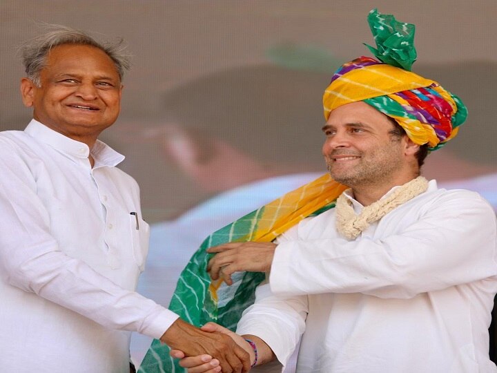 'Only he can lead Congress', says Gehlot ahead of Rahul's meeting with CMs Congress CMs Meet Rahul Gandhi, Urge Him To Remain Party President