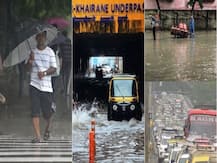 Mumbai Rains In Pictures: Water-Logged Streets, Traffic Jams, Cancelled Trains Bring City To A Halt
