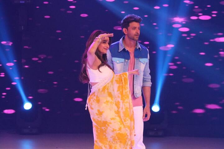 And that step is hard to recognize! The two seem to be matching steps on each other's iconic songs.