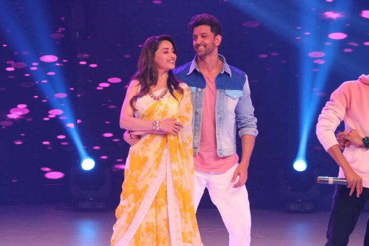 The coming together of Hrithik-Madhuri is sure to keep fans eagerly waiting for this episode.