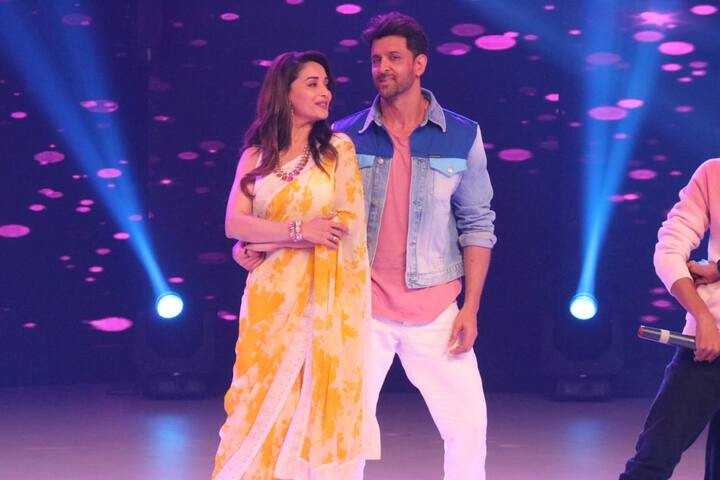 Hrithik Roshan joins Madhuri Dixit on her dance reality show 'Dance Deewane 2'