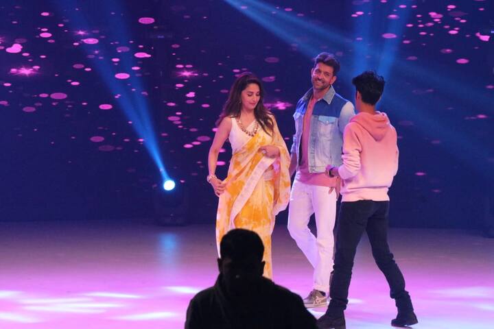Hrithik Roshan joins Madhuri Dixit on her dance reality show 'Dance Deewane 2'