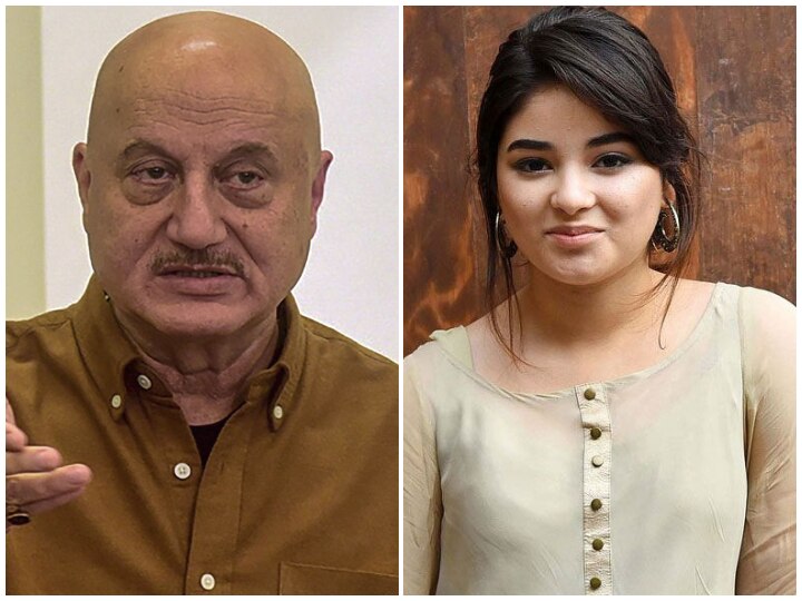 Anupam Kher REACTS on Zaira Wasim QUITTING Bollywood, Says -' Maybe She Was Forced To Take That Decision' Anupam Kher Reacts On Zaira Wasim QUITTING Bollywood, Says - 'Maybe She Was Forced To Take That Decision'