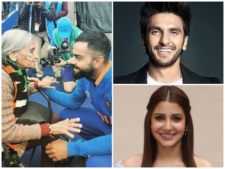 IND vs BAN, ICC World Cup 2019: Ranveer Singh, Anushka Sharma React As Virat Kohli Meets 87-Year-Old Fan Charulata Patel At Edgbaston Stands Ranveer, Anushka & Other Celebs React As Virat Kohli Meets 87-Year-Old Fan During IND vs BAN, World Cup Match!