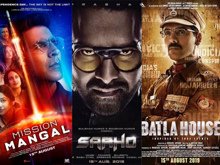 Akshay Kumar Mission Mangal, John Abraham Batla House and Prabhas Saaho to lock horns at box office Mission Mangal, Batla House And Saaho To Lock Horns At Box Office
