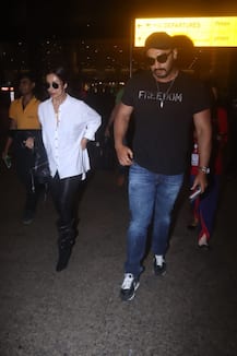 PHOTOS: Malaika Arora And Boyfriend Arjun Kapoor Back From Their Romantic Vacation In New York!