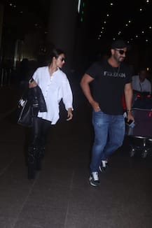 PHOTOS: Malaika Arora And Boyfriend Arjun Kapoor Back From Their Romantic Vacation In New York!