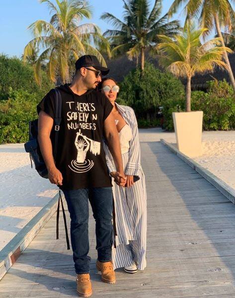 The couple headed to New York a day ahead of Arjun's 34th birthday on June 26. In-fact Malaika made their relationship official by posting a heartfelt note for the actor, along with a lovely picture of them together.