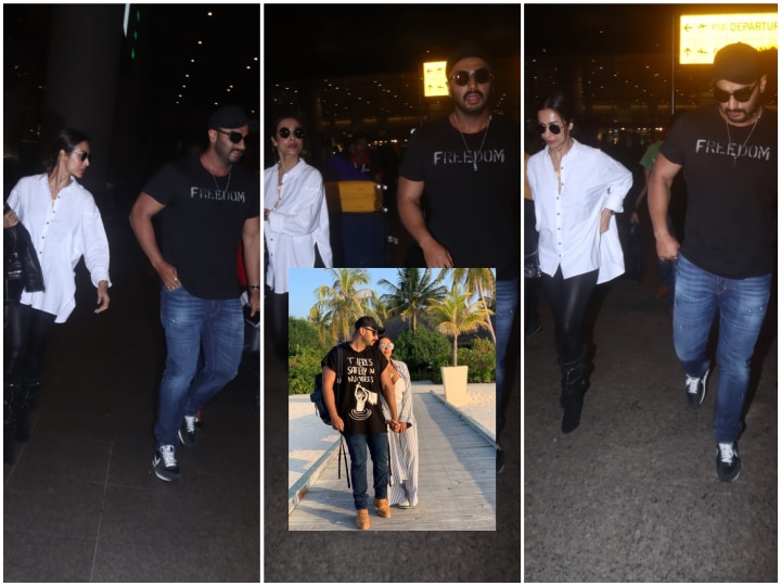 PHOTOS: Malaika Arora And Boyfriend Arjun Kapoor Back From ...