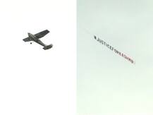 \'Justice For Kashmir\' Banner Files Above During India-Sri Lanka Match