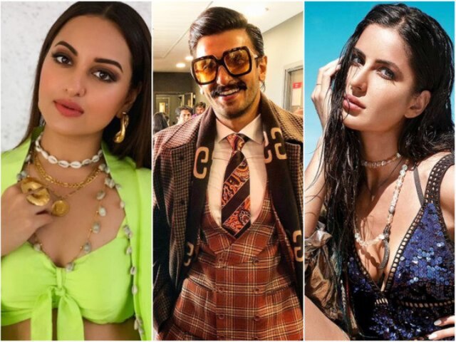 Katrina Kaif, Sonakshi Sinha & Other B-Town Celebs Wish 'Crazy, Coolest' Ranveer Singh On Birthday Ranveer Singh Birthday: Katrina Kaif, Sonakshi Sinha & other B-Town celebs wish 'crazy,coolest' actor on birthday