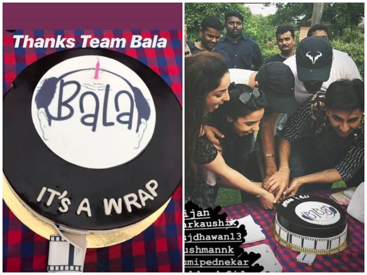 Bala: It's a wrap for Ayushmann Khurrana, Bhumi Pednekar & Yami Gautam's film! See Pics & Videos!! PICS & VIDEOS: It's A Wrap For Ayushmann Khurrana Starrer 'Bala'!