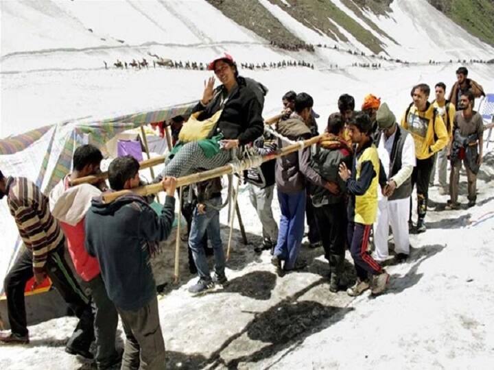 Over 95K Pilgrims Perform Amarnath Yatra In 7 Days Over 95K Pilgrims Perform Amarnath Yatra In 7 Days