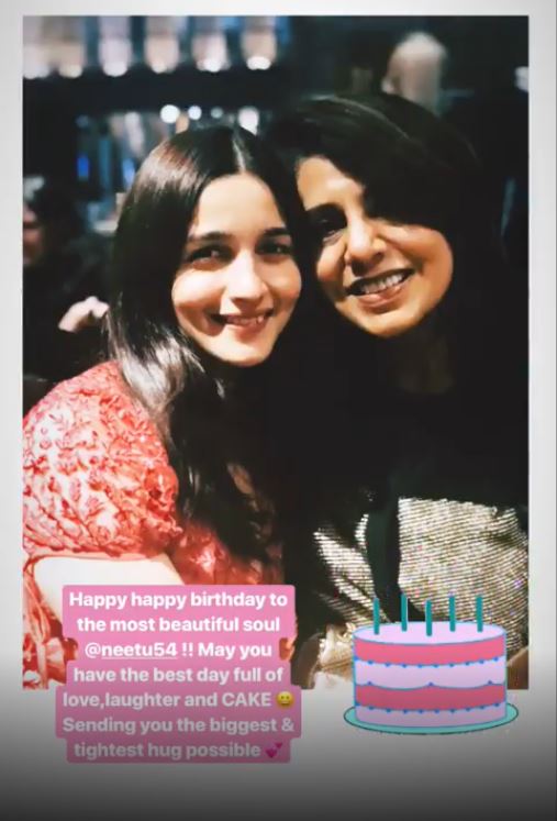 Alia Bhatt Has The Warmest Birthday Wish For Boyfriend Ranbir Kapoor's Mother Neetu Singh!