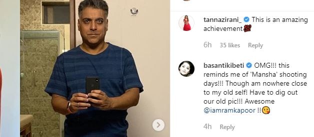 Ram Kapoor's Before & After Pics Post Weight Loss Remind His Co-Star Of His Look From Their 2004 Sow 'Manshaa