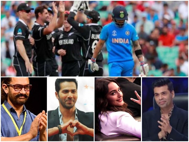 From Aamir Khan To Varun Dhawan, Bollywood Celebs React To Team India's Loss In World Cup Cricket 2019 From Aamir Khan To Varun Dhawan, Bollywood Celebs React To Team India's Loss In World Cup Cricket 2019