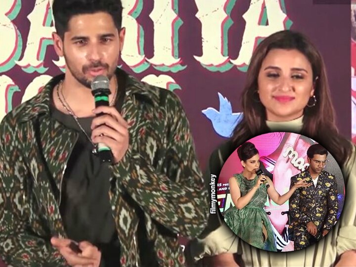 'Jabariya Jodi' actors Sidharth Malhotra, Parineeti Chopra react to Kangana Ranaut's spat with journalist; Watch VIDEO INSIDE! VIDEO Inside! 'Jabariya Jodi' Actors Sidharth Malhotra, Parineeti Chopra REACT To Kangana Ranaut's Spat With Journalist