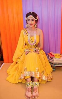 Newlywed TV actress Charu Asopa, Hubby Rajeev Sen Share DREAMY PICS From Their Haldi Ceremony!