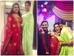PICS: 'Bepannaah' Actress Jennifer Winget Beams With Joy As She Attends Her Childhood Friend’s Wedding!