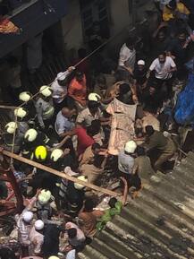 Mumbai Building Collapse PICTURES: 40-50 People Feared Trapped As 4-storey Building Collapses In Dongri, Rescue Operation Underway