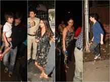 PHOTOS: Shah Rukh Khan Wife Gauri & Kids- Aryan, Suhana & AbRam Step Out In Style For A Dinner Date!