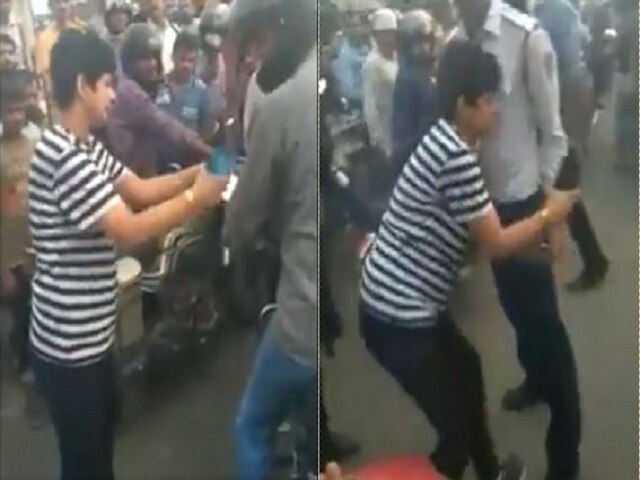 WATCH: Drunk Woman, Partner Misbehave With Traffic Police Personnel In Delhi's Mayapuri, Arrested WATCH: Drunk woman, partner misbehave with traffic police personnel in Mayapuri, arrested