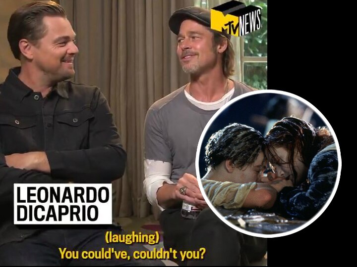 Brad Pitt teases Leonardo DiCaprio about 'Titanic' door scene, Video INSIDE! 