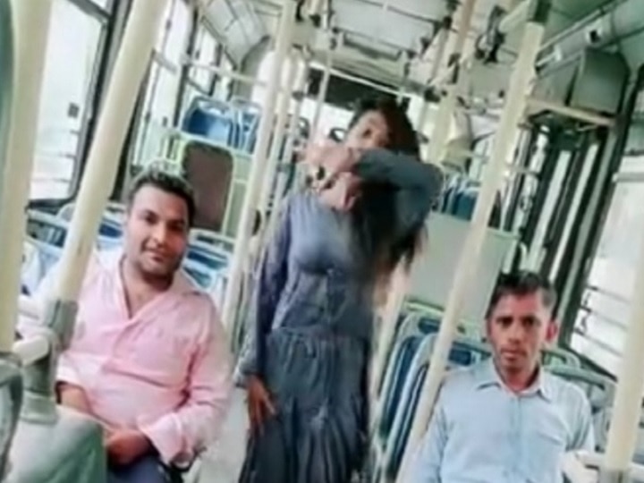 Tik Tok: DTC driver, conductor, marshal in trouble after video of girl dancing in bus goes viral Tik Tok: DTC Driver, Conductor, Marshal In Trouble After Video Of Girl Dancing In Bus Goes Viral