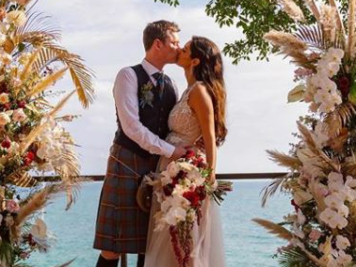 Pregnant Bruna Abdullah Finally Shares First Wedding Picture With Hubby Allan Fraser On Social Media! Pregnant Bruna Abdullah Shares First Wedding Picture With Hubby Allan Fraser On Social Media!