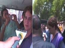 Sonbhadra Firing Case: Priyanka Gandhi Detained By Police In UP After She Sits On Dharna; See Pics