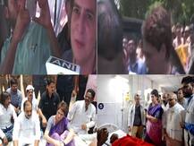 Sonbhadra Firing Case: Priyanka Gandhi Detained By Police In UP After She Sits On Dharna; See Pics