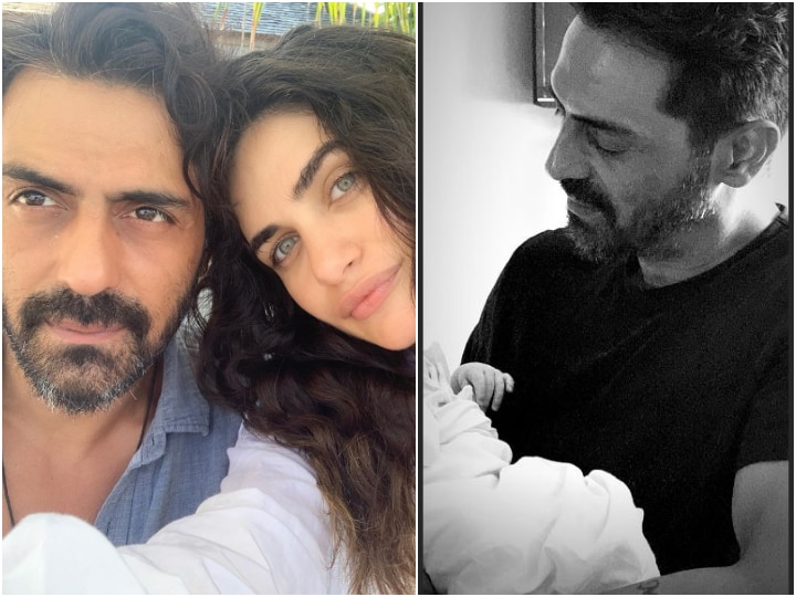 Arjun Rampal's Girlfriend Gabriella Demetriades Shares FIRST PIC Of Their NEWBORN Baby Boy Arjun Rampal's Girlfriend Gabriella Demetriades Shares FIRST PIC Of Their NEWBORN Baby Boy