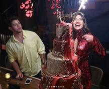 PHOTOS: Priyanka Chopra Flaunts Sindoor As She Celebrates Her First Birthday POST WEDDING With Hubby Nick Jonas!