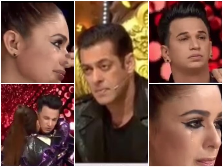 Salman Khan's Nach Baliye 9 First Episode: Prince Narula, Wife Yuvika get emotional on stage Watch: TV Star Prince Narula, Wife Yuvika CRIES THEIR HEART OUT On Stage In Front Of Salman Khan At Nach Baliye 9 Grand Premiere!