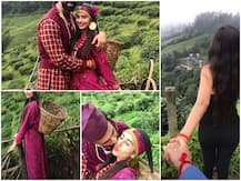 IN PICS: Newlywed TV Actress Charu Asopa, Hubby Rajeev Sen Get Romantic In Tea Garden Darjeeling On Their Pre-Honeymoon Trip!