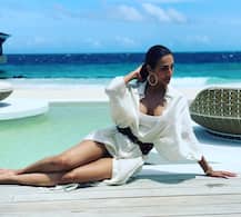 Too HOT To Handle! Malaika Arora Flaunts Her Curves In Bikini As She Chills In Maldives